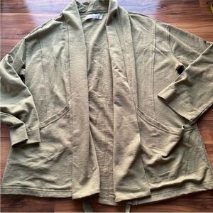Free people beach Olive Green Women's Cardigan Jacket